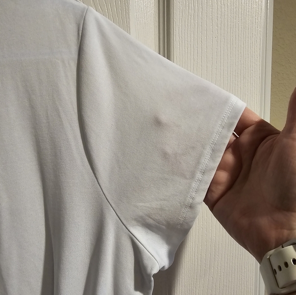 Simply Vera - Vera Wang, White Tee, Size XL - Picture 3 of 8